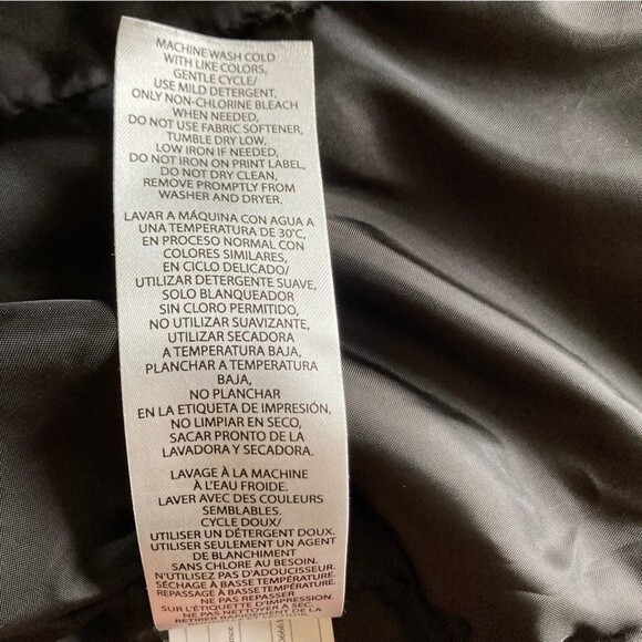 William Rast Men's Collared Navy and Gray Jacket Coat XL - Picture 14 of 14